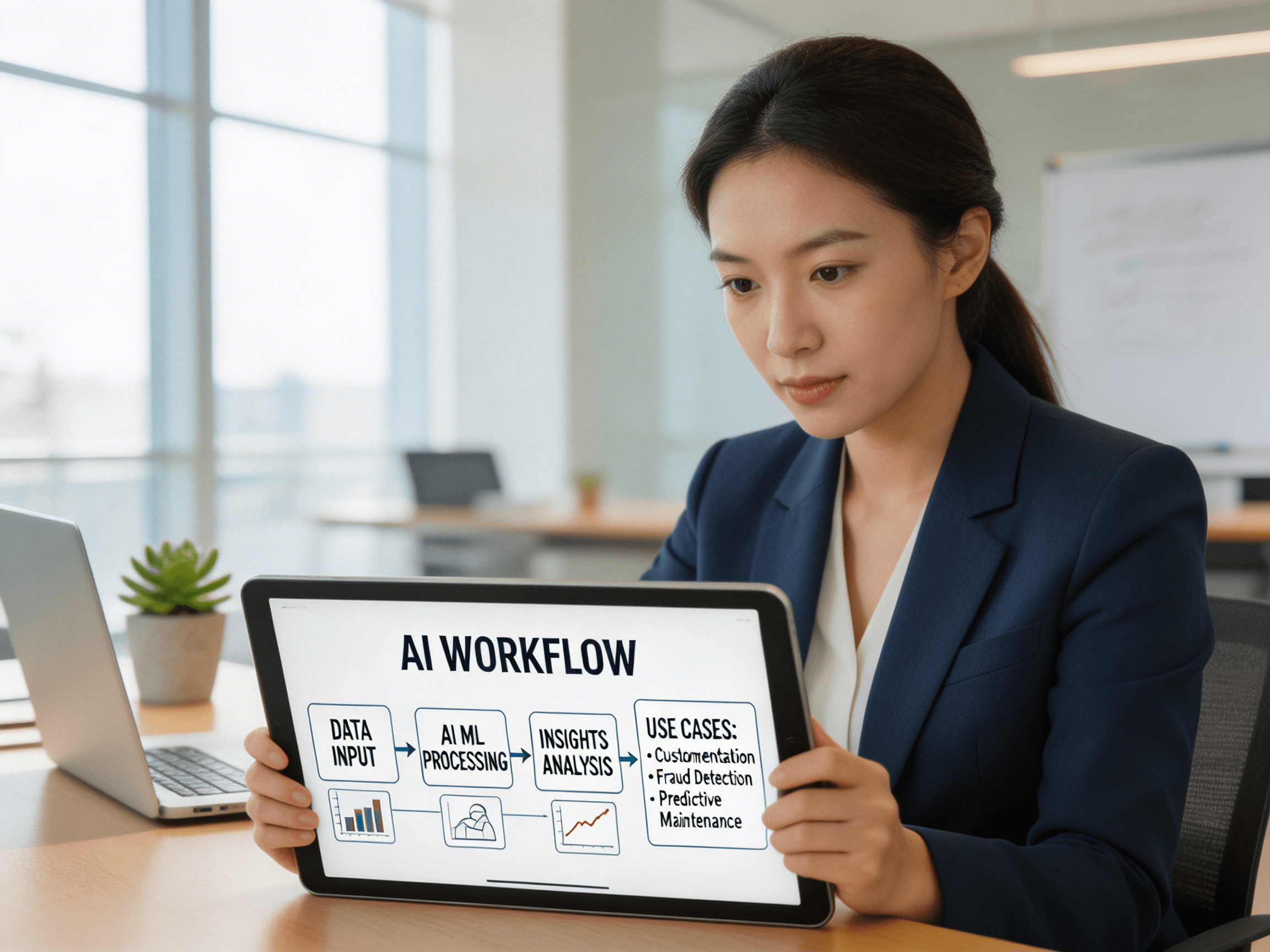 Industry-specific AI use cases and workflows