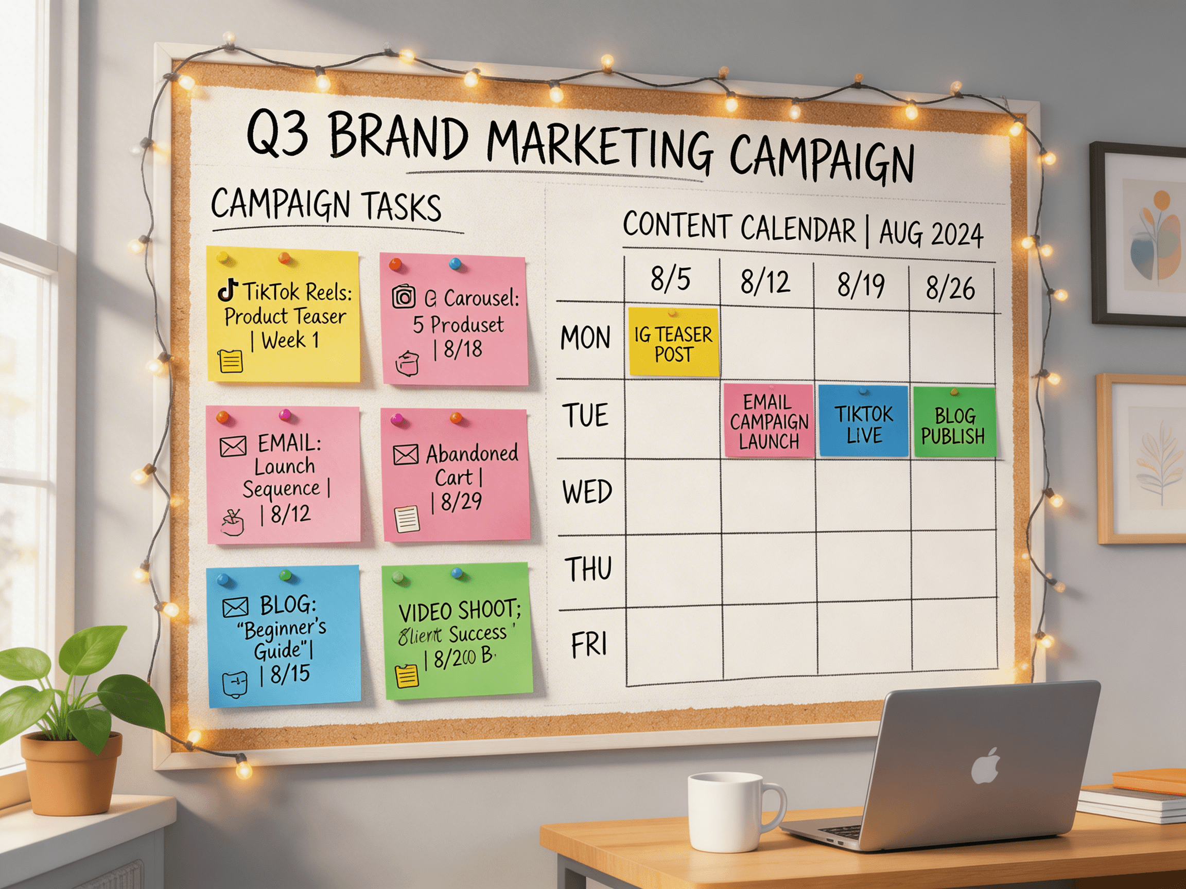 Campaign strategy and content direction