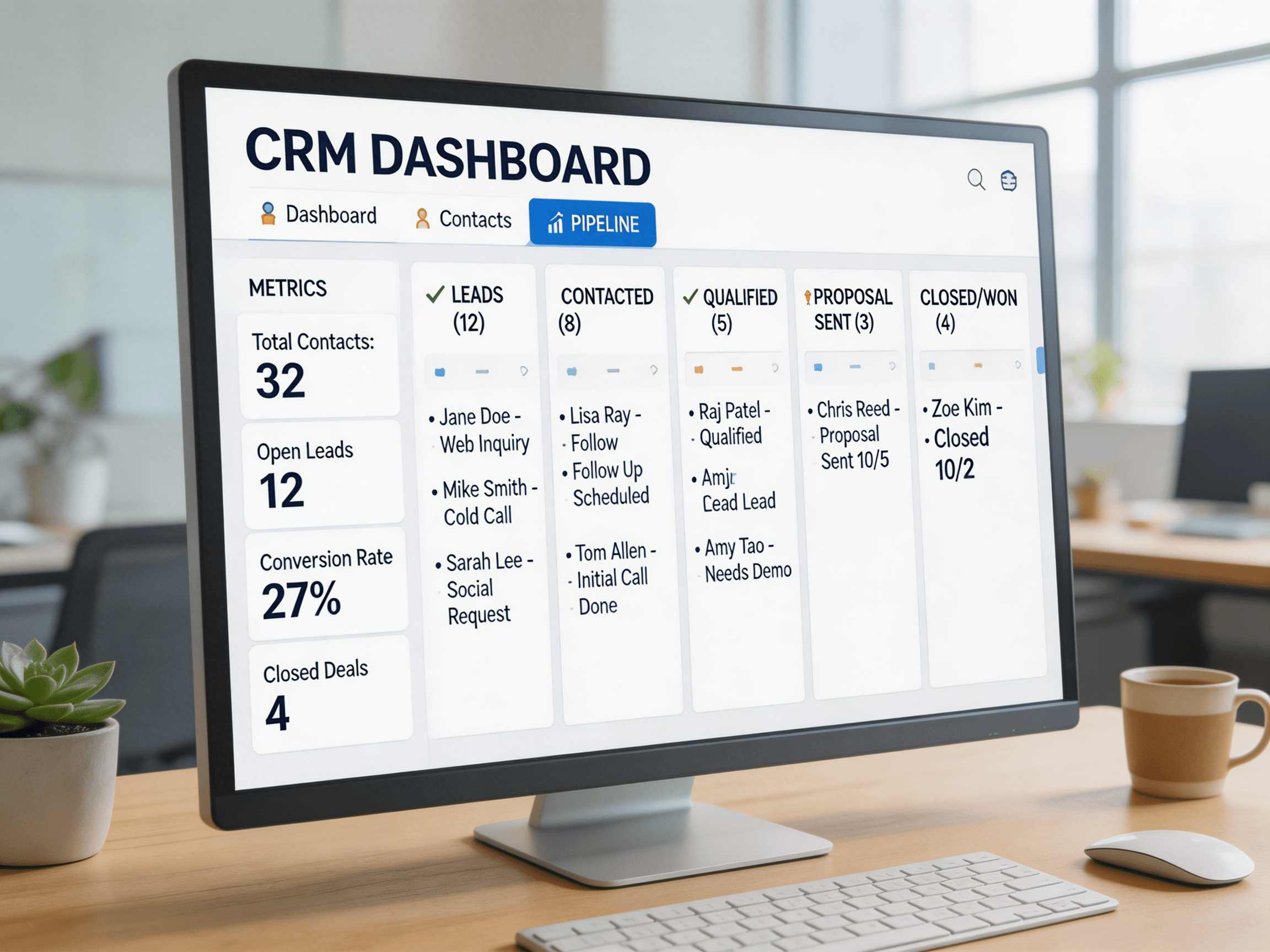 CRM setup and configuration for your business