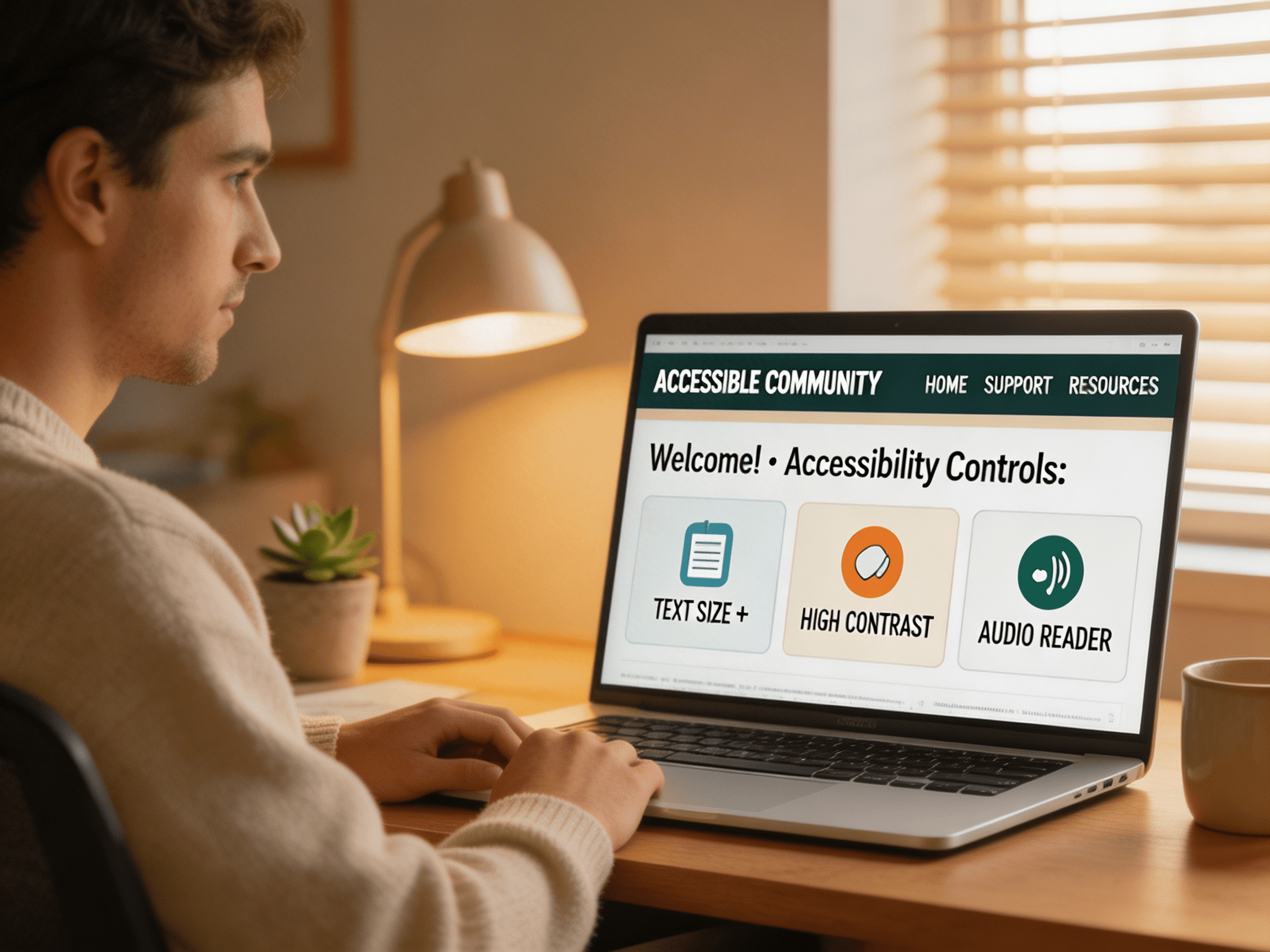 ADA-aware accessibility planned into the build
